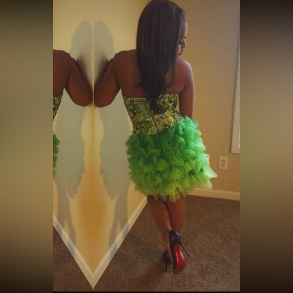 Stunning Green Prom Dress by Jovani